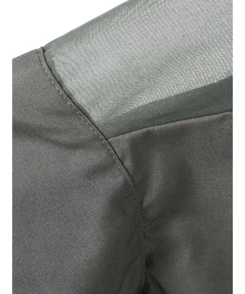 「mizuiroind」 半袖ワンピース FREE チャコールグレー レディース_画像5