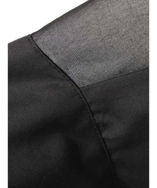 「mizuiroind」 半袖ワンピース FREE チャコールグレー レディース_画像6