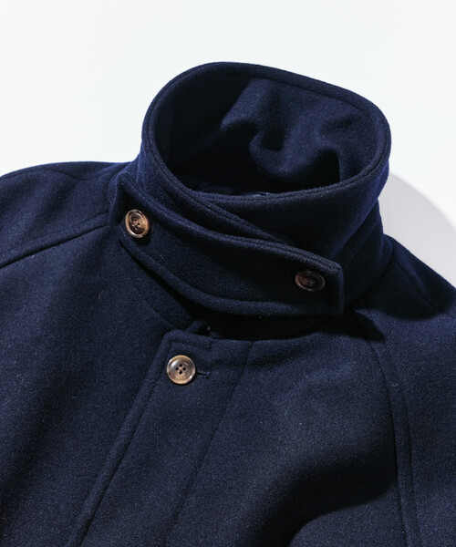 NAUTICA（ノーティカ） ステンカラーコート コート ベルテッド ウール