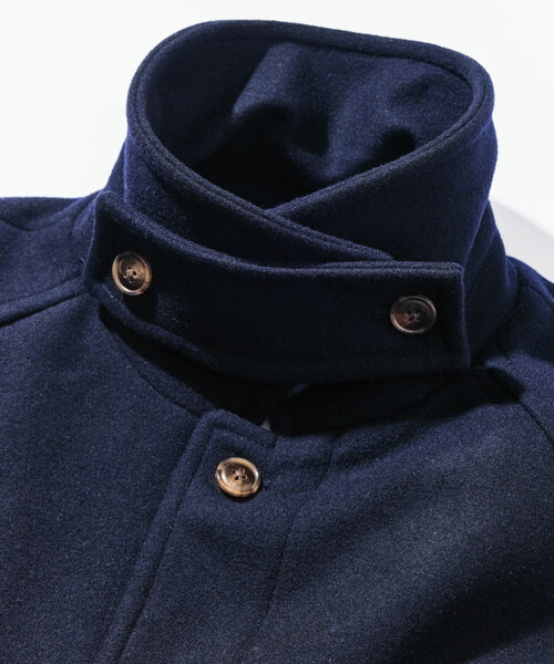 NAUTICA（ノーティカ） ステンカラーコート コート ベルテッド ウール