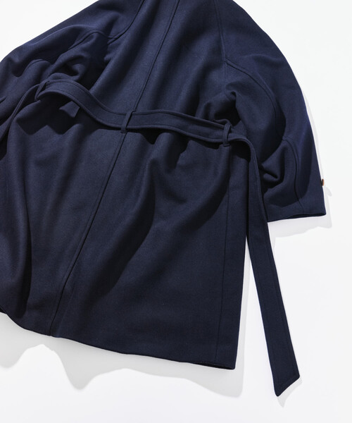 NAUTICA（ノーティカ） ステンカラーコート コート ベルテッド ウール