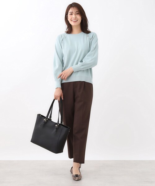 Reflect（リフレクト） パンツ 「腰周りすっきり」センタープレス入り