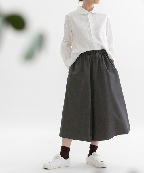 nop de nod（ノップドゥノッド） パンツ Cornetギャバガウチョパンツ