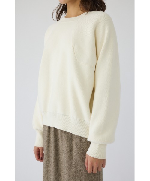 RIM.ARK ニット セーター Elastic touch basic knit エラスティック