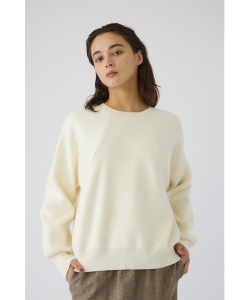RIM.ARK ニット セーター Elastic touch basic knit エラスティック