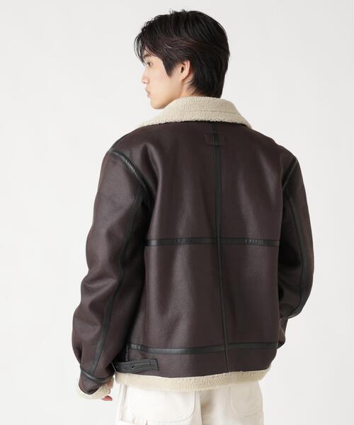 ALPHA アルファインダストリーズ M エコ ムートンジャケット ミリタリー Alpha Industries（アルファ・インダストリーズ） ミリタリー