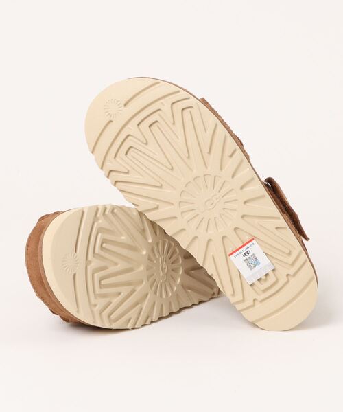 「UGG」 フラットサンダル 6 ブラウン レディース_画像3