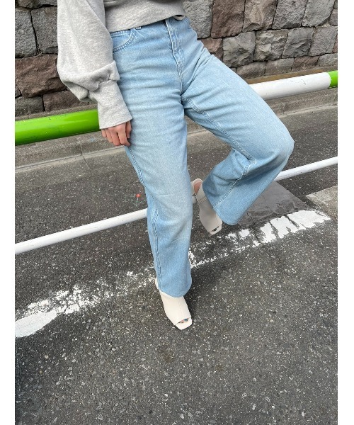 「Piedi Nudi」 「miiyou」ヒールサンダル L ブラック レディース_画像6