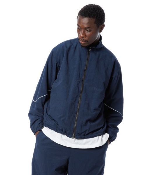 新品　ICB ナイロン　ブルゾン　ネイビー Sandinista（サンディニスタ） ナイロンブルゾン LARGE ネイビー