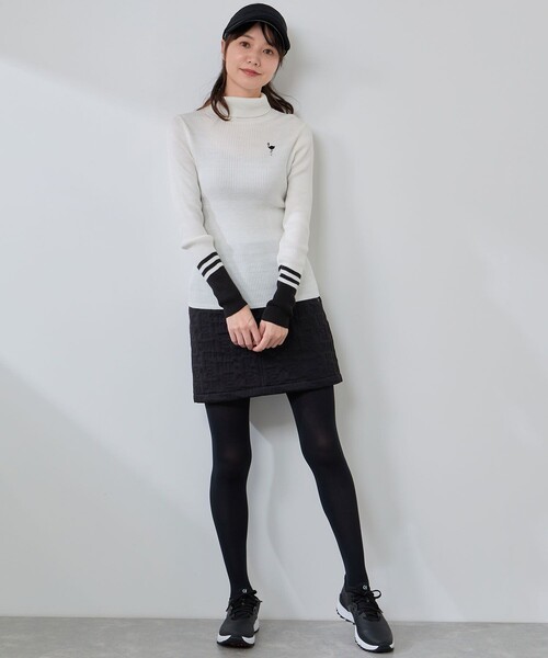 JUN&ROPE'（ジュンアンドロペ） ニット セーター バイカラー切替リブ