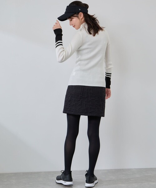 JUN&ROPE'（ジュンアンドロペ） ニット セーター バイカラー切替リブ