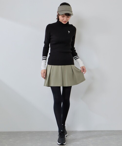 JUN&ROPE'（ジュンアンドロペ） ニット セーター バイカラー切替リブ