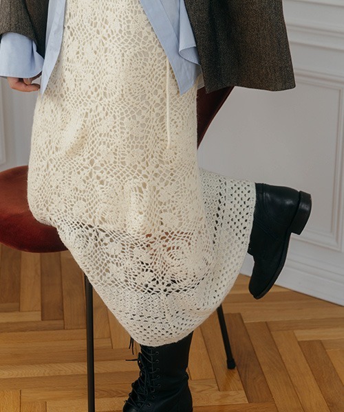 CREDONA（クレドナ） ワンピース CROCHET CAMI/クロシェキャミ