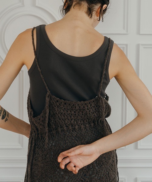 CREDONA（クレドナ） ワンピース CROCHET CAMI/クロシェキャミ