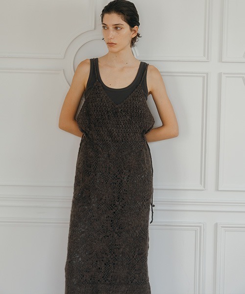 CREDONA（クレドナ） ワンピース CROCHET CAMI/クロシェキャミ
