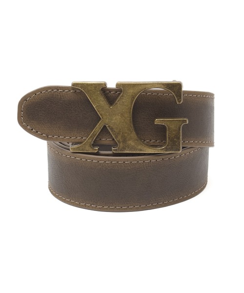 X-girl（エックスガール） ベルト XG EMBLEM CLASP FAUX LEATHER BELT