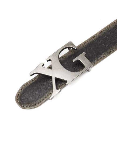 X-girl（エックスガール） ベルト XG EMBLEM CLASP FAUX LEATHER BELT