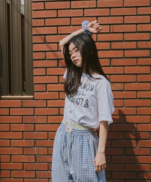 common gull products. イージーパンツ LARGE イエロー レディース