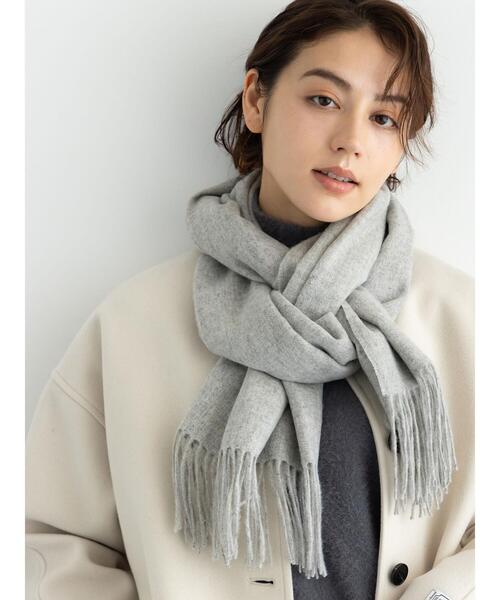 Te chichi（テチチ） ストール マフラー ウールプレーンストール