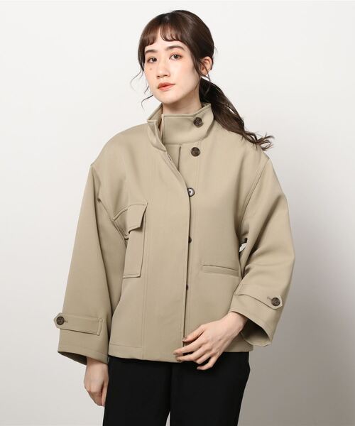 「B:MING by BEAMS」 ブルゾン SMALL ベージュ レディース_画像2