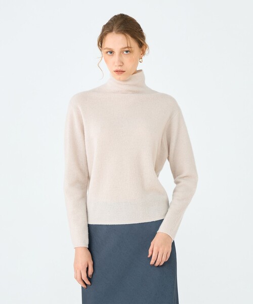 Ballsey ウルトラファインウール ハイネックプルオーバー【ケイ】 Ballsey（ボールジィ） ニット セーター ウルトラファインウール