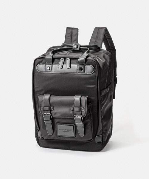 GASTON LUGA（ガストンルーガ） リュック FREE ブラック×ブラック