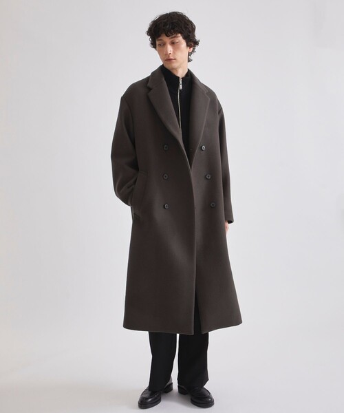 UNITED TOKYO チェスターコート サイズ2 ダークグレー UNITED TOKYO（ユナイテッドトウキョウ） チェスターコート 2
