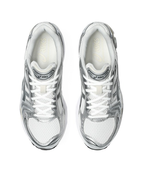 シルバー　26cm スニーカー ASICS（アシックス） ローカットスニーカー 26 ホワイト×シルバー