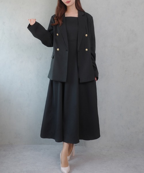 「CENEA」 テーラードジャケット SMALL ブラック レディース_画像4