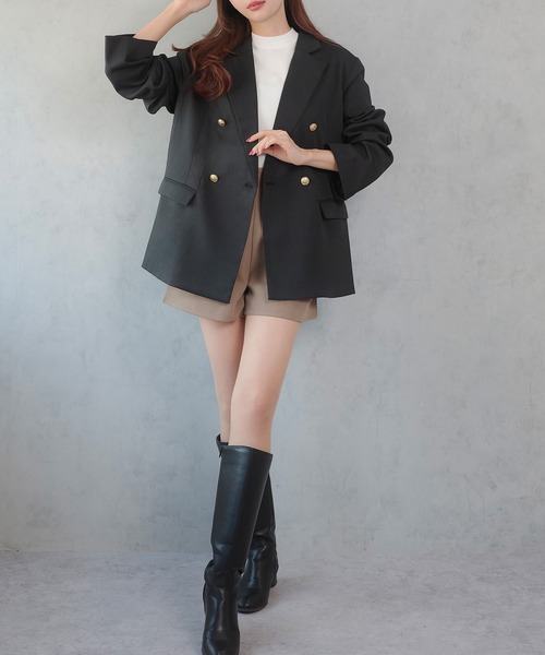 「CENEA」 テーラードジャケット SMALL ブラック レディース_画像7