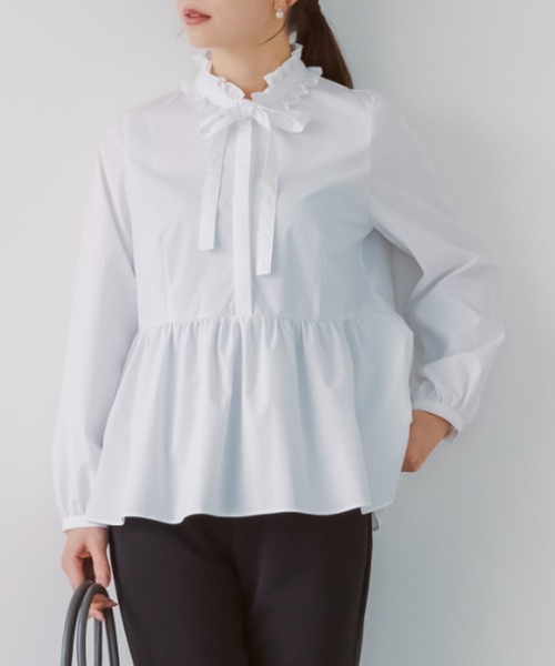Sono（ソーノ） ブラウス シャツ 「SONO/ソーノ」ノーブルリュバン