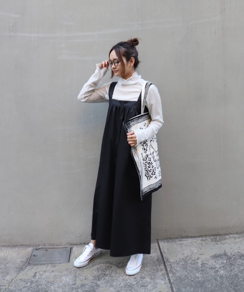 「haupia」 長袖カットソー MEDIUM ライトグレー レディース_画像5