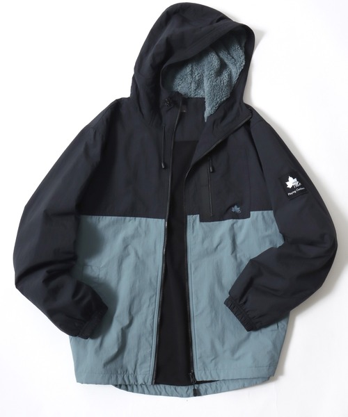 「LOGOS」 マウンテンパーカー M ブラック メンズ_画像5