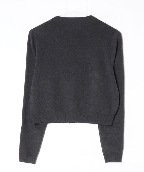 CABaN（キャバン） ニットカーディガン X-SMALL チャコールグレー