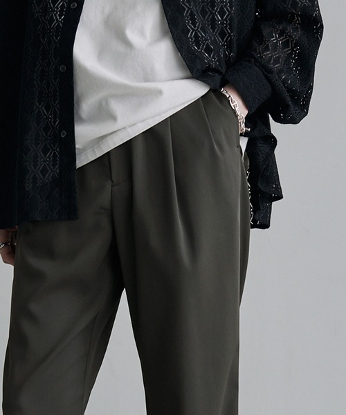 MONO-MART（モノマート） スラックス S ライトグレー メンズ