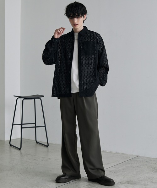 MONO-MART（モノマート） スラックス S ライトグレー メンズ