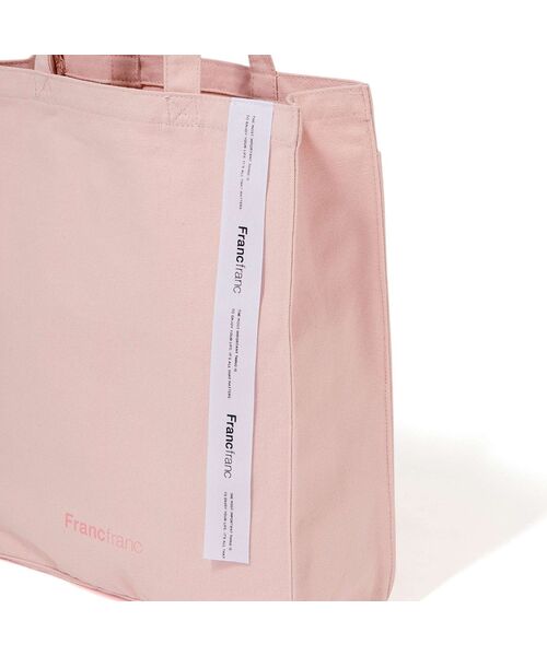 Francfranc（フランフラン） トートバッグ ロゴトート 3 M ピンク