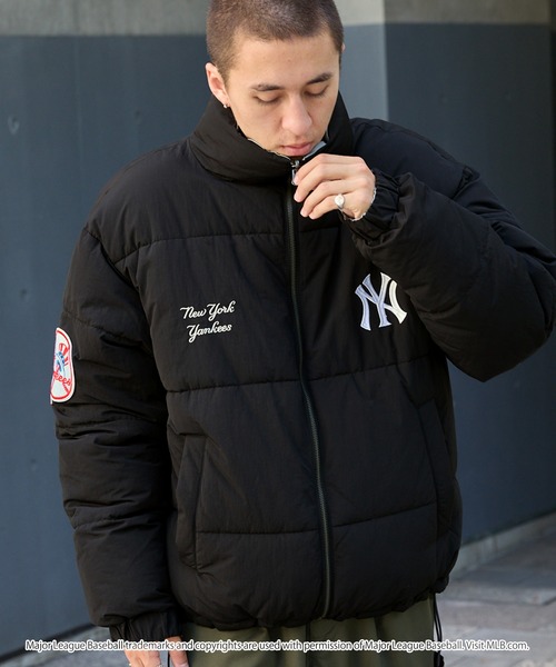 MLB ダウンコート L ブラック メンズ : ZOZOTOWN Yahoo!店 - 通販