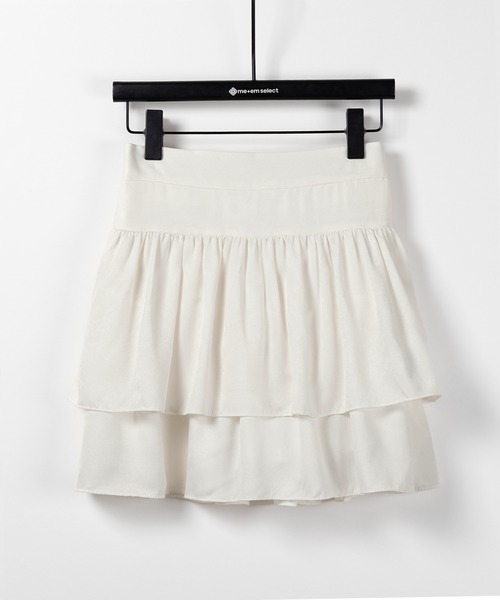 「me+em select」 キュロット FREE アイボリー レディース_画像3