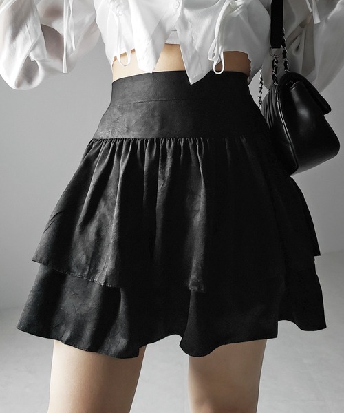 「me+em select」 キュロット FREE アイボリー レディース_画像9