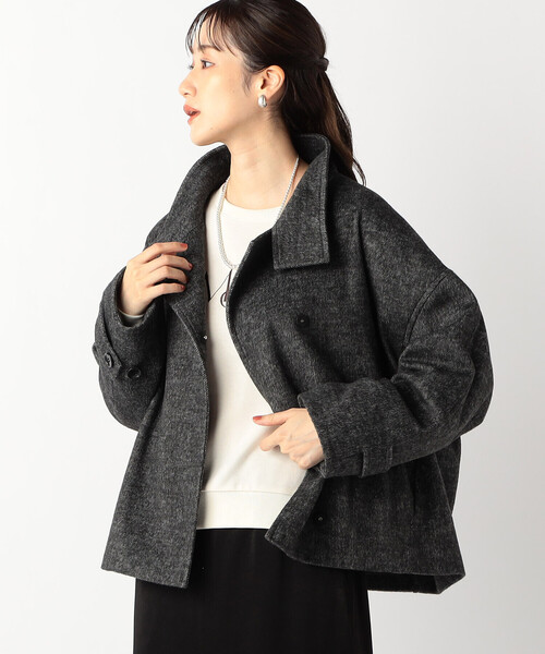 「COMME CA ISM」 ジャケット LARGE グレー レディース_画像4