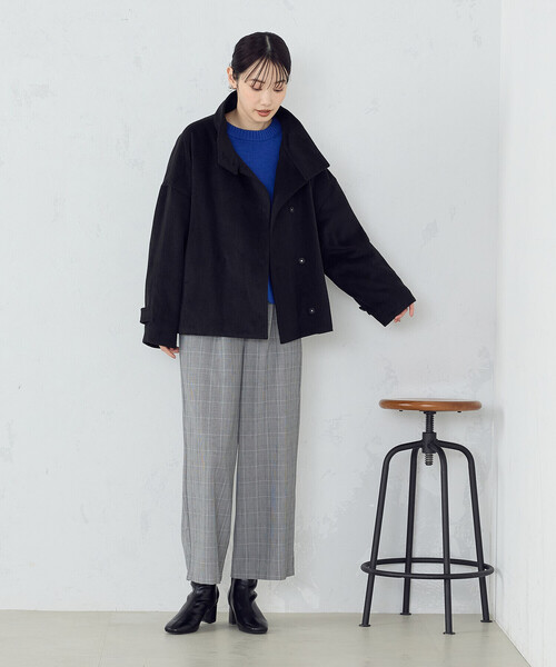 「COMME CA ISM」 ジャケット LARGE グレー レディース_画像6