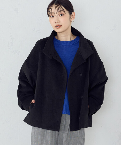 「COMME CA ISM」 ジャケット LARGE グレー レディース_画像8