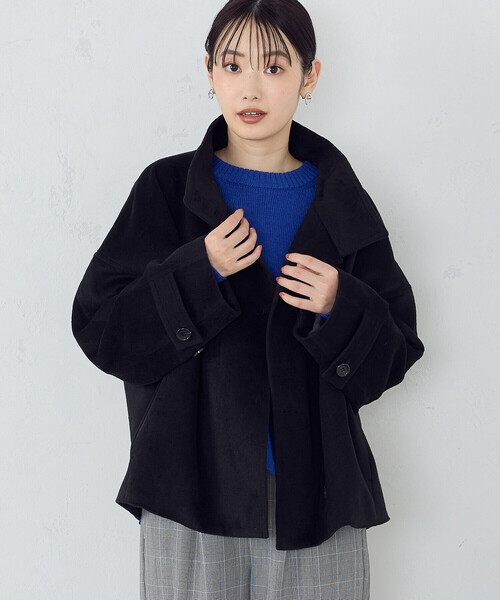 「COMME CA ISM」 ジャケット LARGE グレー レディース_画像9