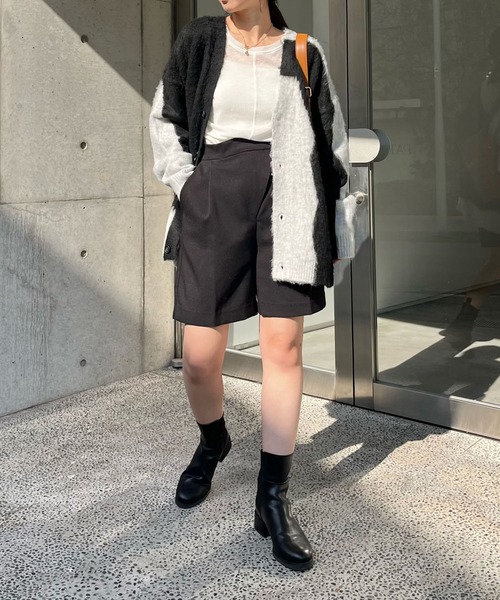 「CAPRICIEUX LE'MAGE」 ニットカーディガン FREE ブラック レディース_画像9