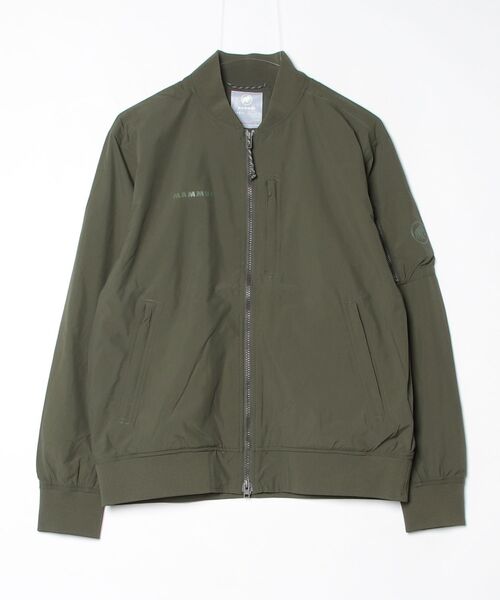美品✨MAMMUT ユーティリティ ボンバージャケット MA-1 オリーブ S MAMMUT（マムート） ブルゾン アウター ユーティリティ ボンバー