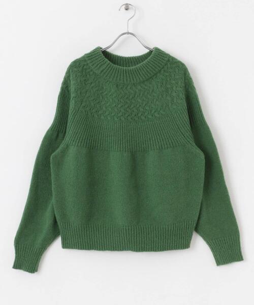 「URBAN RESEARCH Sonny Label」 長袖ニット FREE ベージュ レディース_画像9