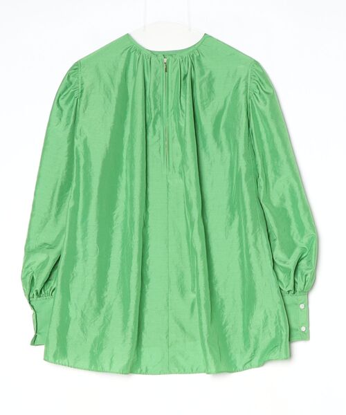 「IENA」 長袖チュニック S グリーン レディース_画像2