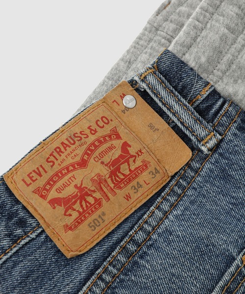 ワイドパンツ ジーンズ Overjoggingjeans メンズ レディースの画像