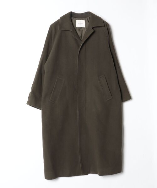 URBAN RESEARCH DOORS(アーバンリサーチドアーズ) ステンカラーコート ONE グリーン レディース : ZOZOTOWN ...